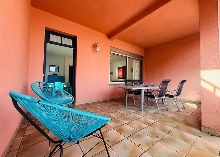 T3 Argeles-sur-mer : Terrasse Et Parking A Proximite De La - Fr-1-309-548 *