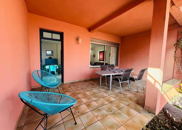 T3 Argeles-sur-mer : Terrasse Et Parking A Proximite De La - Fr-1-309-548 公寓 滨海阿热莱斯