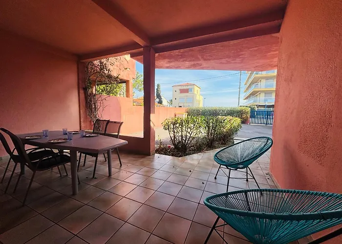 公寓 T3 Argeles-sur-mer : Terrasse Et Parking A Proximite De La - Fr-1-309-548 滨海阿热莱斯